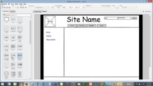 wireframe web design