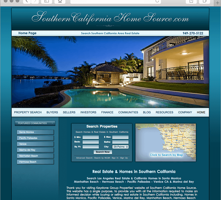 California Real Estate Websites Critical To Sales