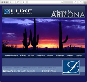 Arizona Real Estate Company Website Design