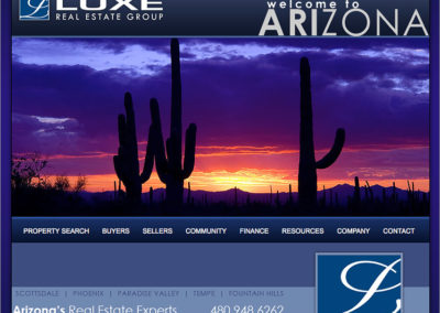 Arizona Real Estate Company Website Design