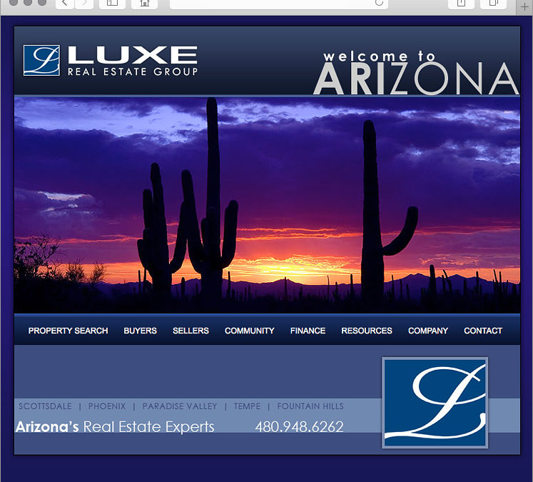 Arizona Real Estate Company Website Design