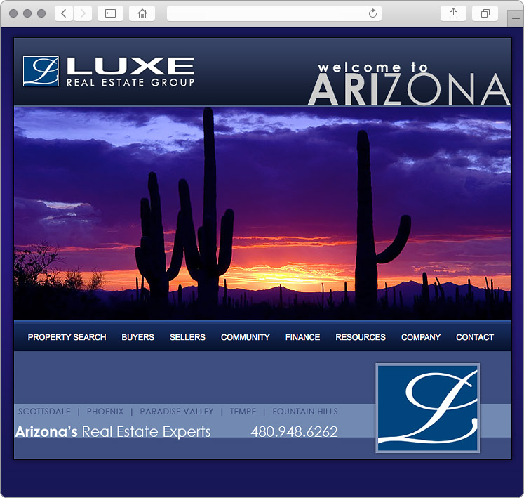 Arizona Real Estate Company Website Design Arizona Real Estate Company Website Design