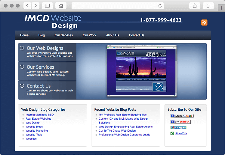 Accelerating Real Estate Website Projects with IMCD Web Design Company