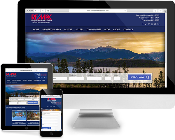 Colorado Real Estate Company Mobile Responsive Website Design