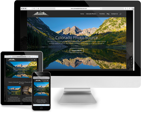 Colorado Photography Website Design