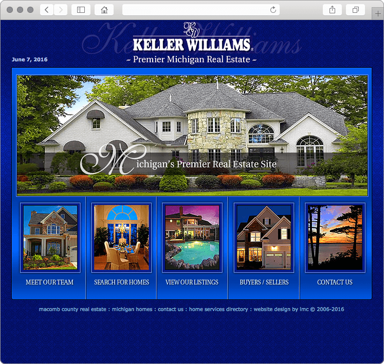 Michigan Real Estate Agent Website Design Michigan Real Estate Agent Website Design
