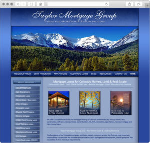 Colorado Mortgage Lender Website Design