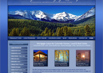 Colorado Mortgage Lender Website