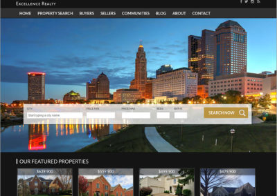 Columbus Ohio Real Estate Website Design