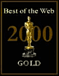 Best of the Web Gold Award 2000