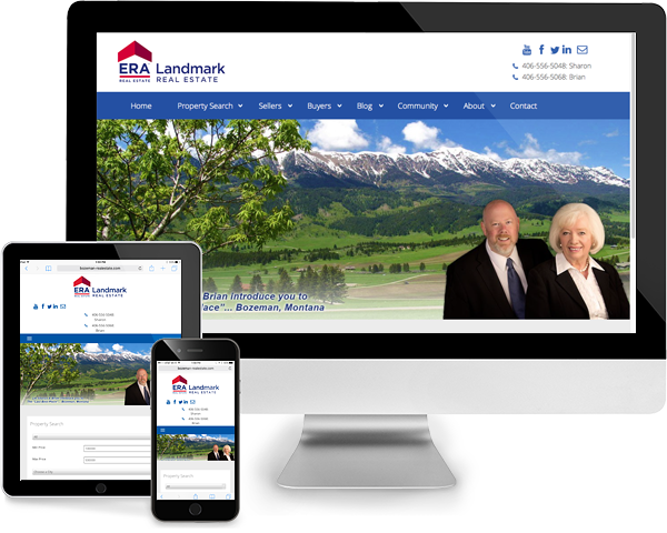 Responsive Bozeman MT Real Estate Responsive Web Design