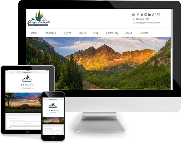 Moble Responsive Denver Real Estate Agent Website