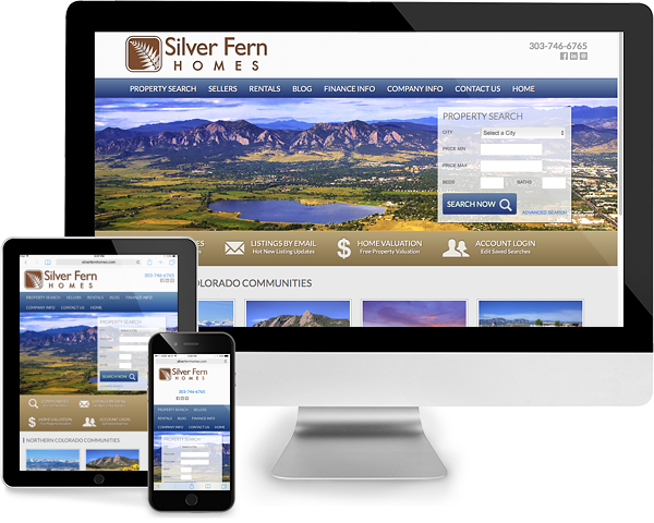 Responsive Boulder Colorado Real Estate Website Design