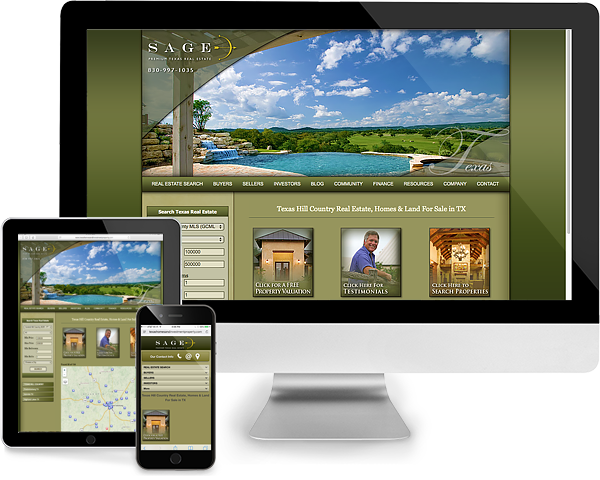 Mobilized Sage Texas Real Estate Website Design