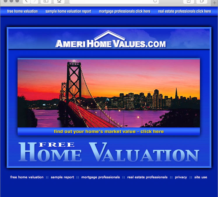 American Home Values Website Design