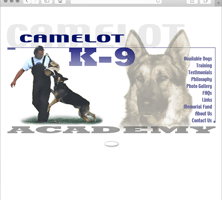 K-9 Working Dogs for Sale Website