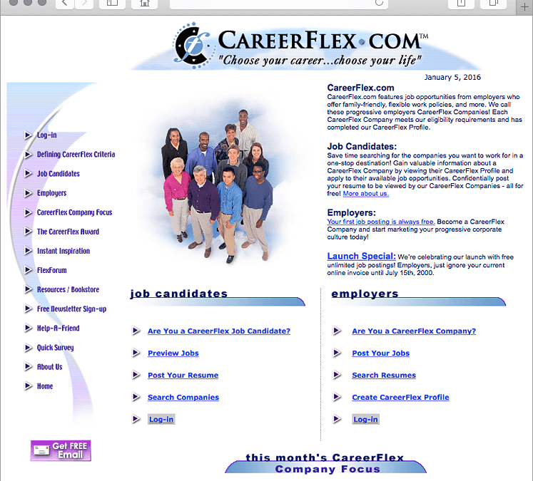 Employer and Job Search Website Design for Business