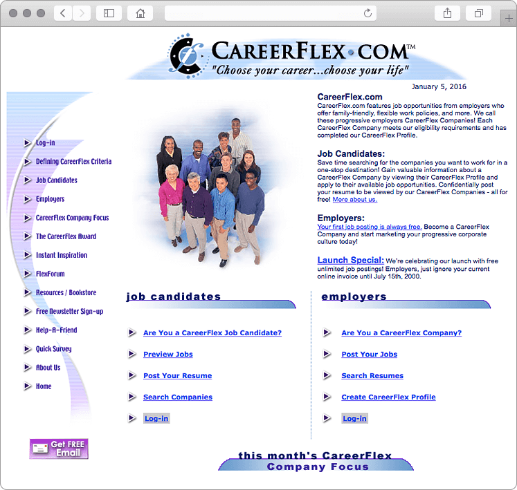 Employer and Job Search Website Design for Business Employer and Job Search Website Design for Business