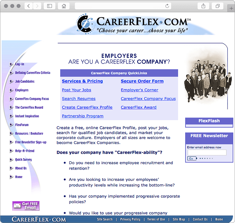 Employer and Job Search Website Company Section Employer and Job Search Website Company Section
