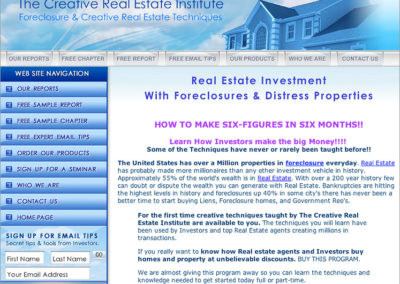 Foreclosure Distress Sales Real Estate Investment Website