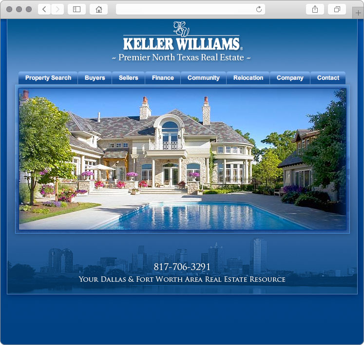 Dallas Fort Worth Texas Real Estate Company Website