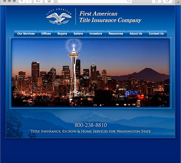 First American Title Insurance Company Website