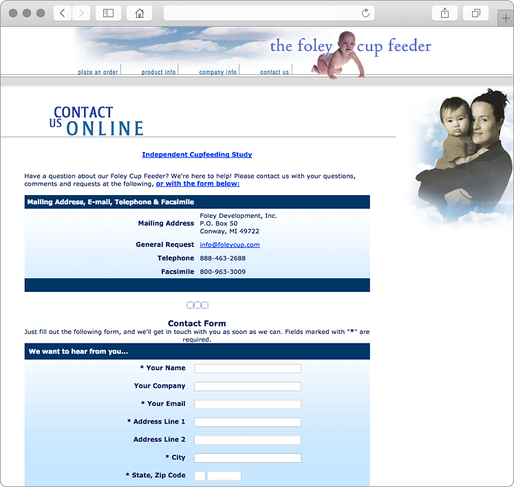 Custom Ecommerce Business Website Contact Form Custom Ecommerce Business Website Contact Form
