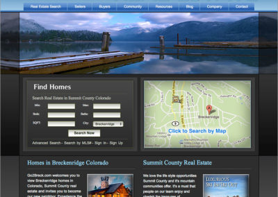 Breckenridge Colorado Sotheby’s Real Estate Agent Website