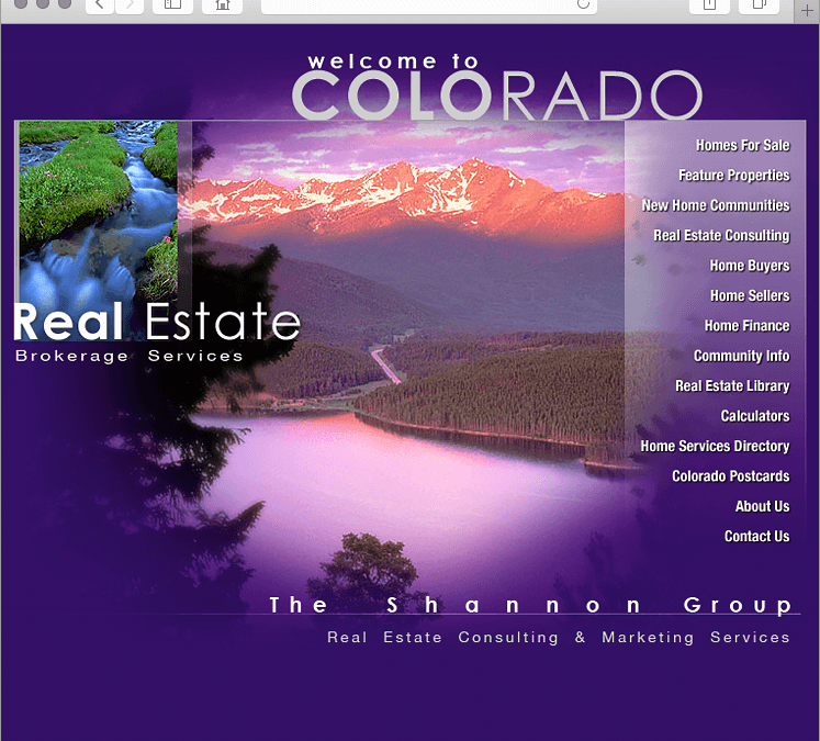 Evergreen Colorado Real Estate Company Website