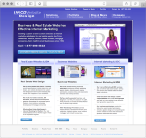 IMCD Web Design Home Page 2012