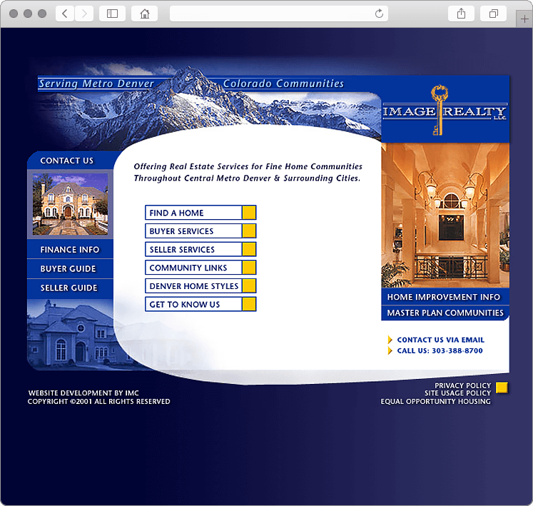 Denver CO Real Estate Brokerage Website Design