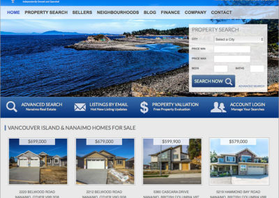 Nanaimo British Columbia Real Estate Website