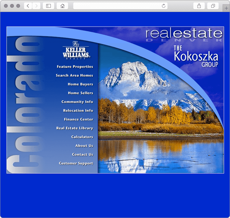 Denver Real Estate Team Website Design Denver Real Estate Team Website Design