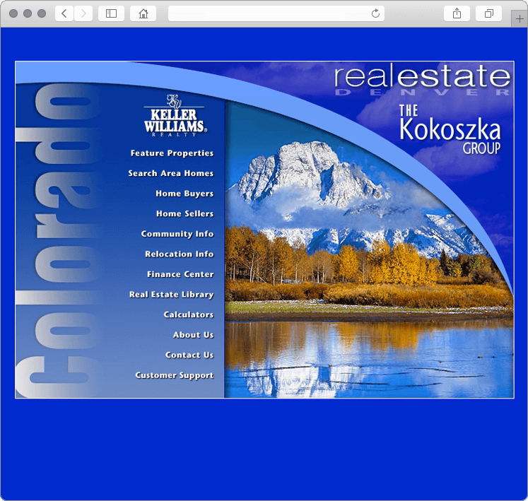 Denver Real Estate Team Website Design