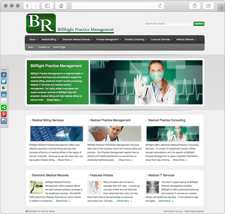 Medical Practice Website Design Medical Practice Website Design
