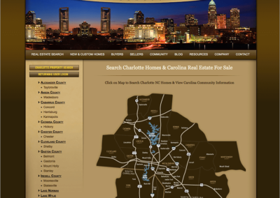 Charlotte North Carolina Real Estate Website Design