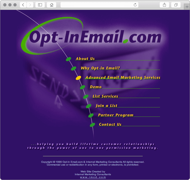 Email Marketing Business Website Design Email Marketing Business Website Design