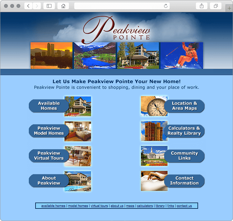 Denver Condo Development Website Design