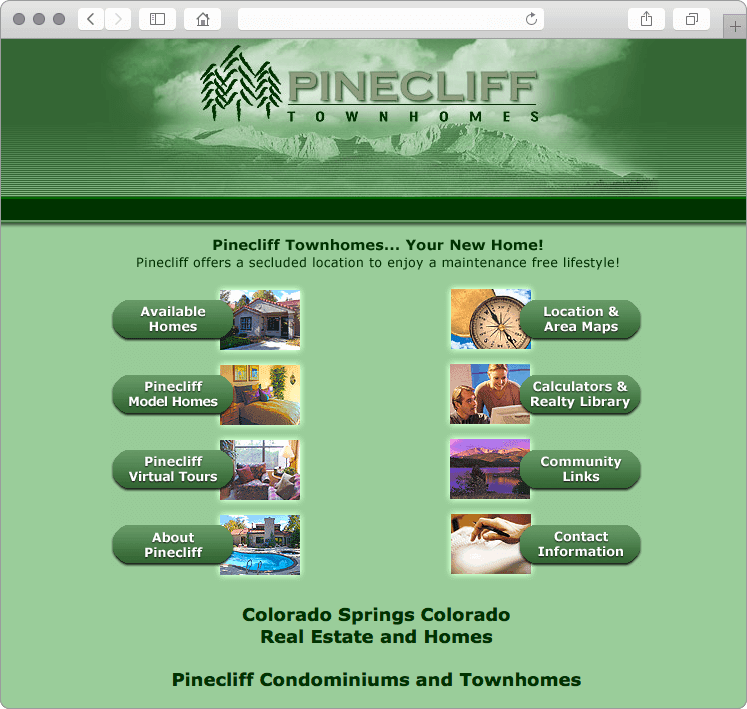 Colorado Springs New Townhome Condominium Development Website Colorado Springs New Townhome Condominium Development Website