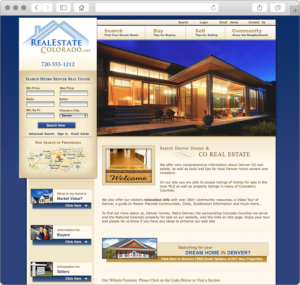 Colorado Real Estate Company Website Design