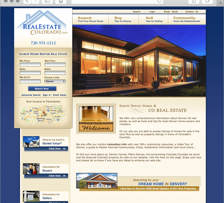 Real Estate Website Designs – Custom Versus Templates Revisited