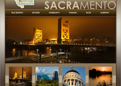 Sacramento California Real Estate Company Website Design
