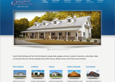 Post Frame Builder Responsive Website Design