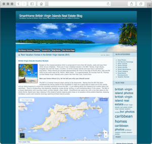 British Virgin Islands Real Estate Company Website Blog