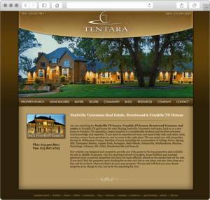 Tennessee Real Estate Company Website Design and Marketing