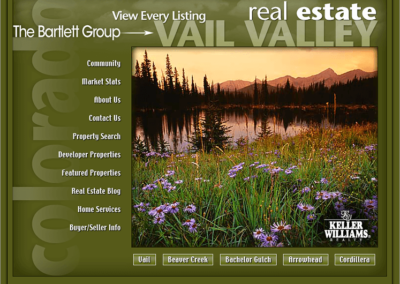 Vail Colorado Real Estate team Website