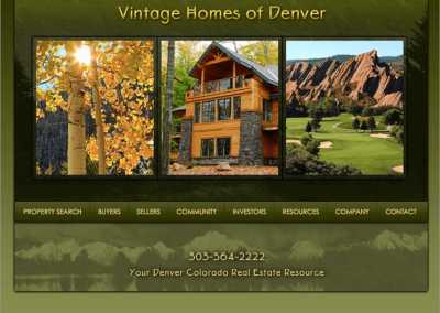 Denver Colorado Real Estate Broker Website
