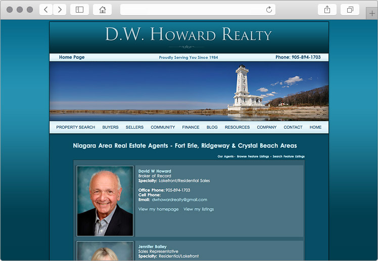 Ridgeway Ontario Real Estate Website - IMCD's Agent Roster Tool Ridgeway Ontario Real Estate Website - IMCD's Agent Roster Tool