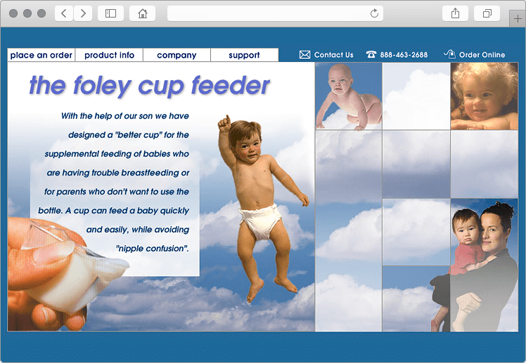 Baby Cup Feeder ECommerce Business Website Design Baby Cup Feeder ECommerce Business Website Design