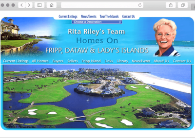 Fripp Island South Carolina Real Estate Web Design